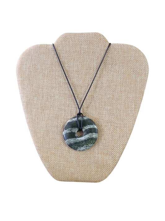 Chrysotile In Serpentine Necklace