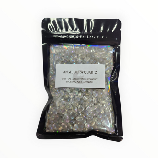 Angel Aura Quartz crystal chips