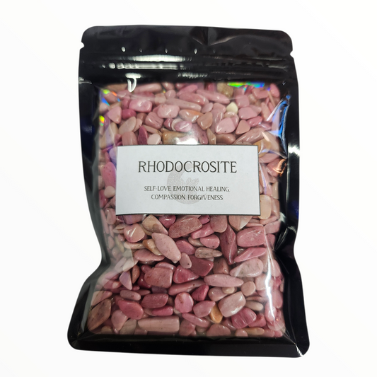 Rhodocrosite crystal chips