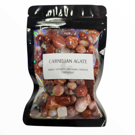 Carnelian Agate crystal chips