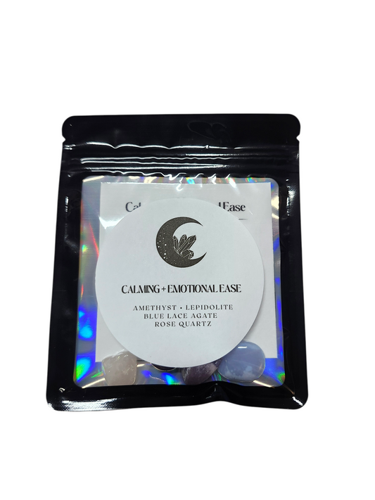 Calming & Emotional Ease Crystal Intention Kit