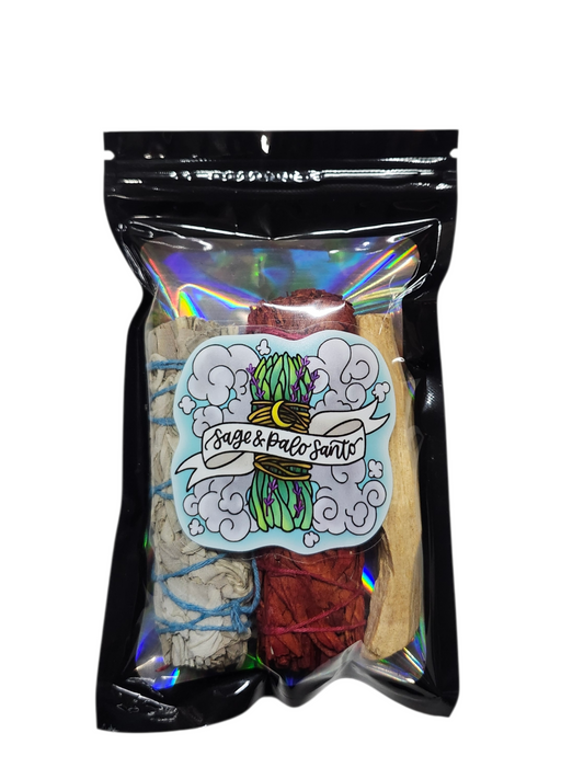 Sage & Palo Santo Bundle
