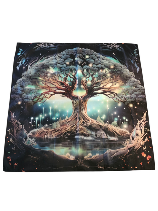 Tree Of Life Tarot Cloth