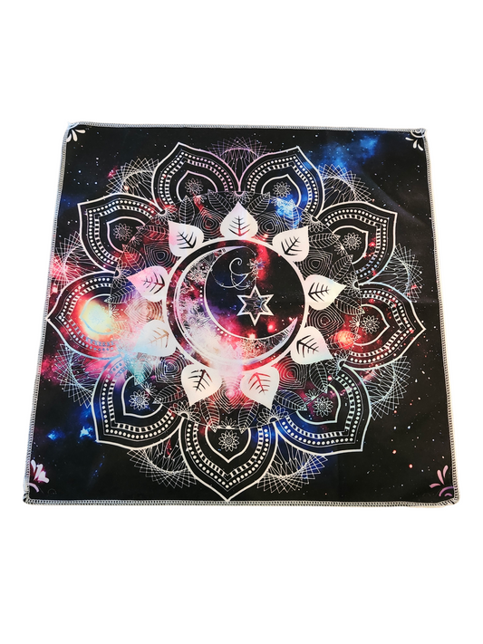Moon Mandala Tarot Cloth